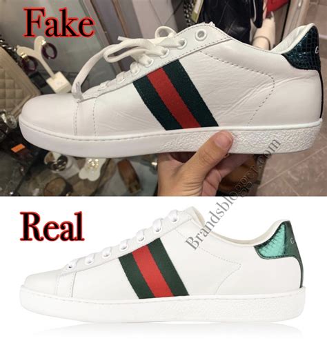 hoe to tell fake gucci ace flame sneakers|gucci ace sneakers tongue.